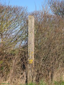 Greenwich Meridian Marker; England; East Sussex; Rodmell